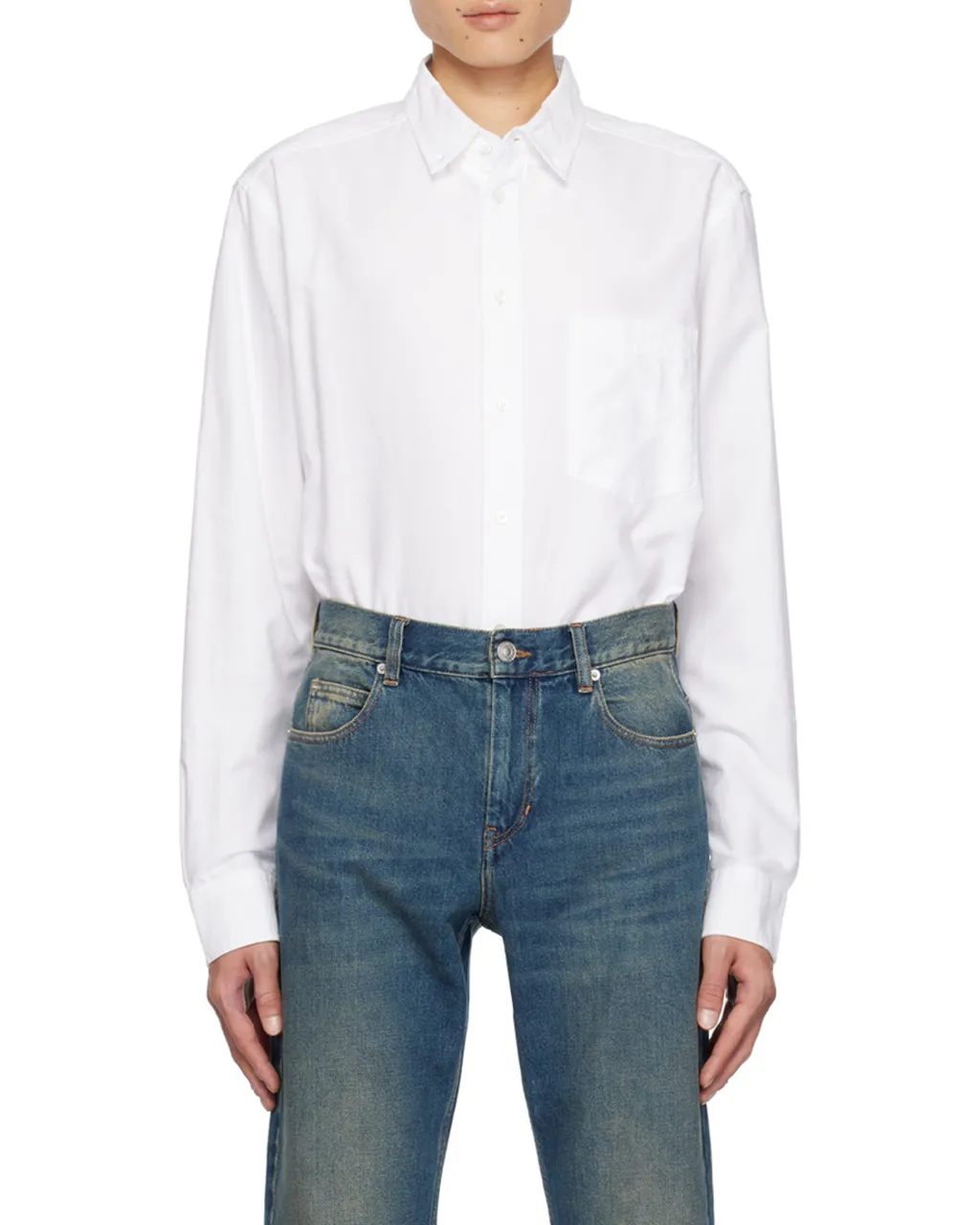 Jasolo Logo-Embroidered Buttoned Shirt