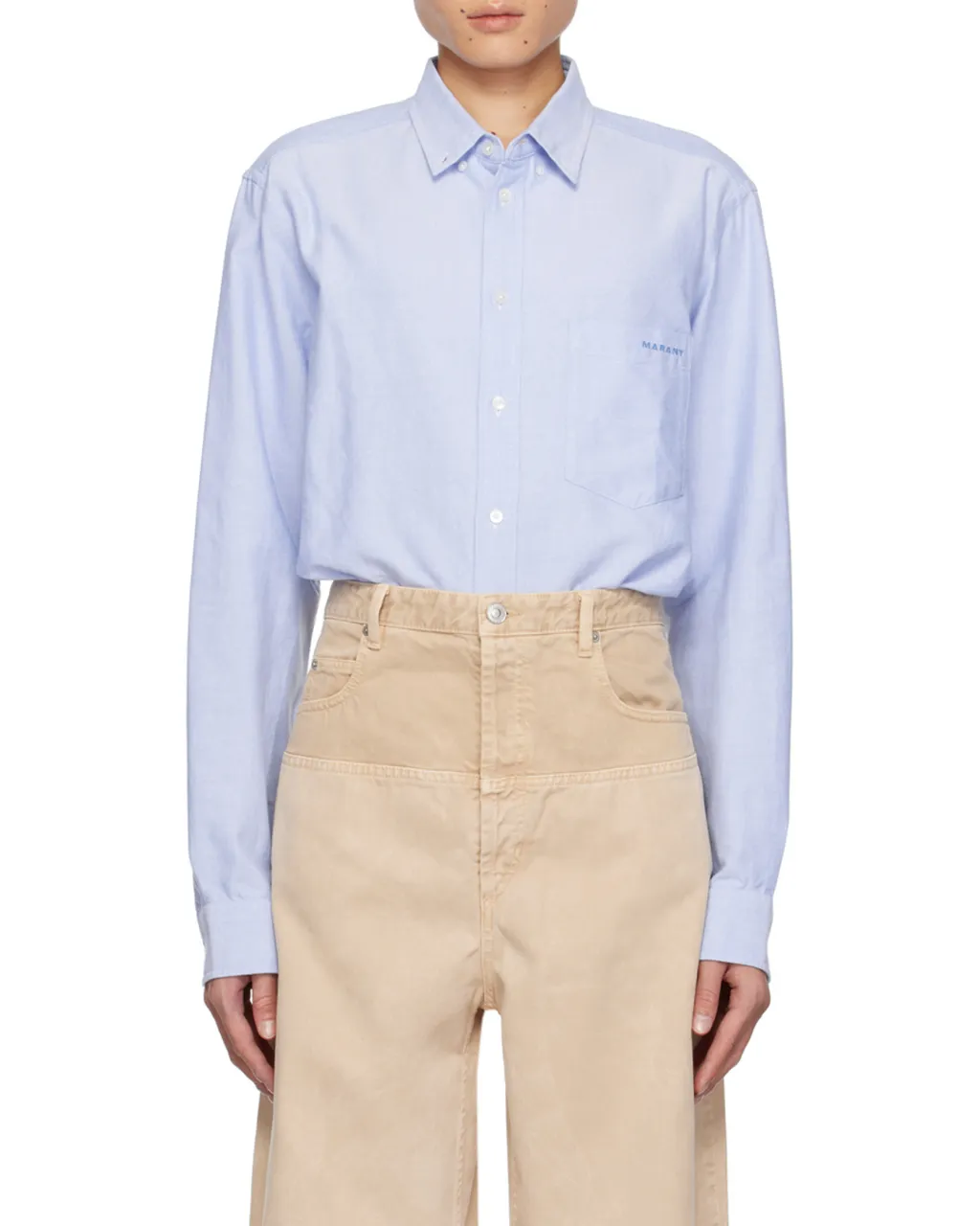 Jasolo Logo-Embroidered Buttoned Shirt