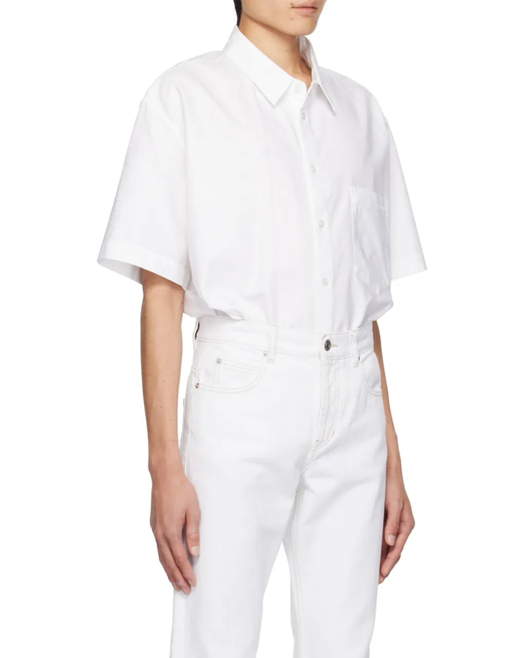 Lapel Short-Sleeved Shirt