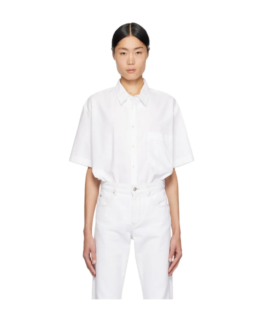 Lapel Short-Sleeved Shirt