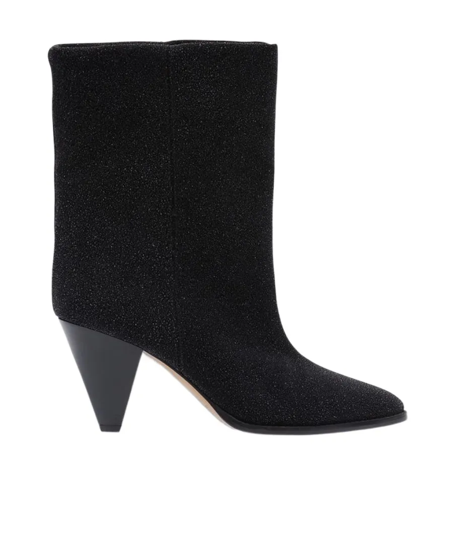 Rouxa Glitter Suede Leather Boots