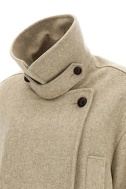 Oversized Double-Breasted Coat