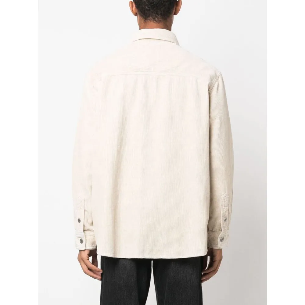 Buttoned Corduroy Shirt
