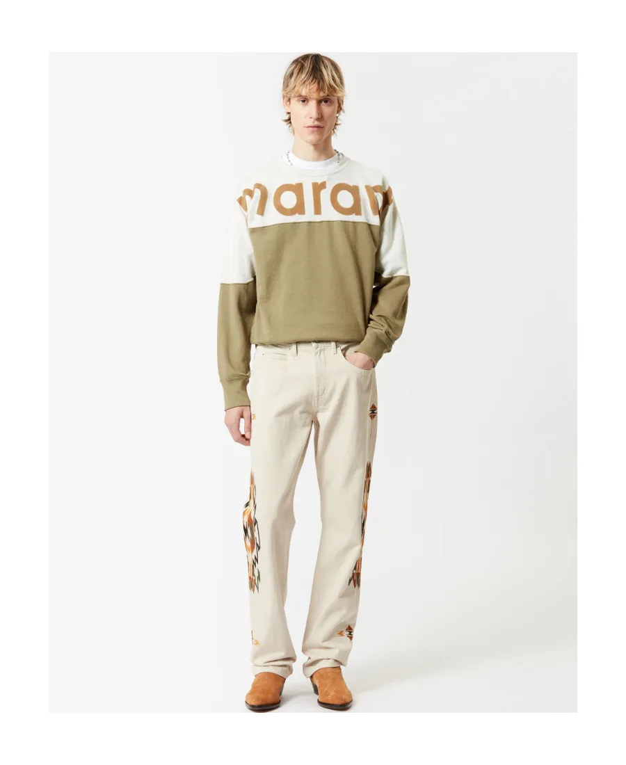 Two-Toned Crewneck Sweatshirt
