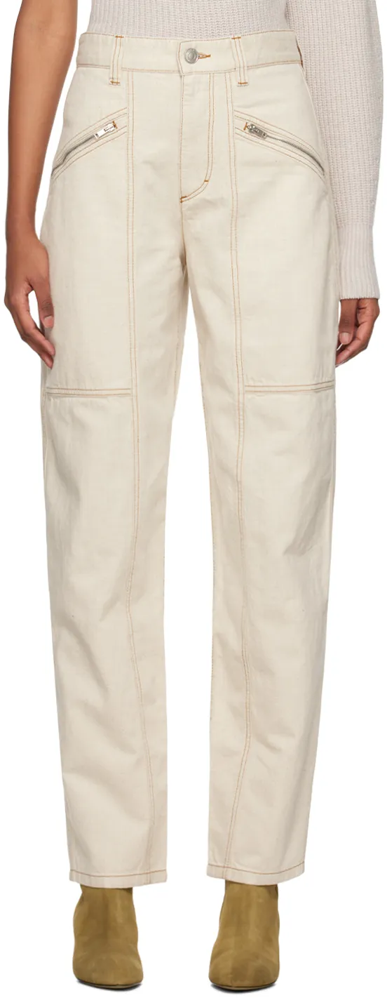 High-Waisted Wide Leg Jeans