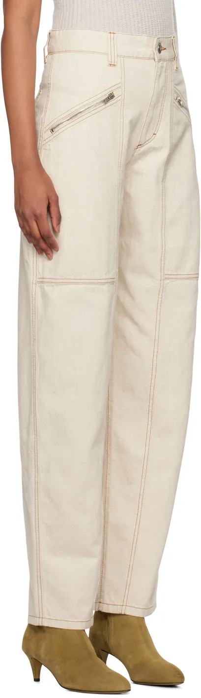 High-Waisted Wide Leg Jeans