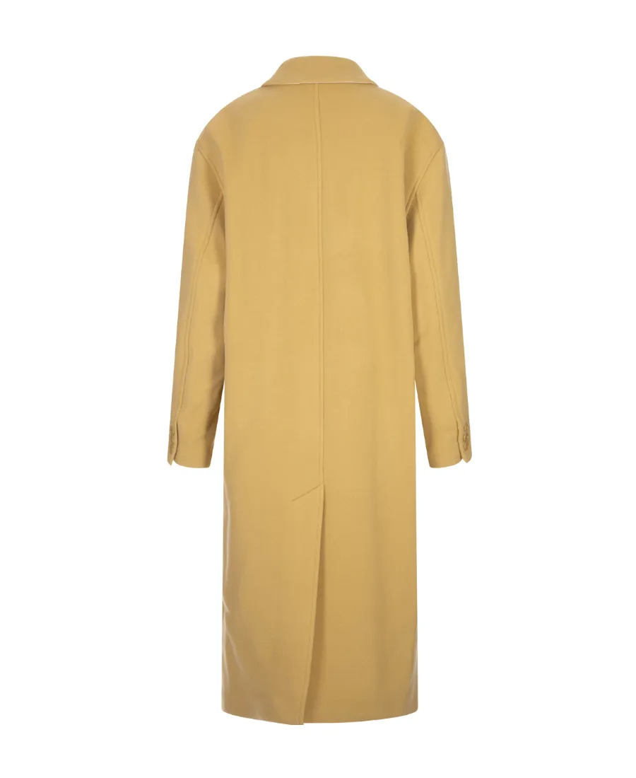 Collared Button-Up Coat