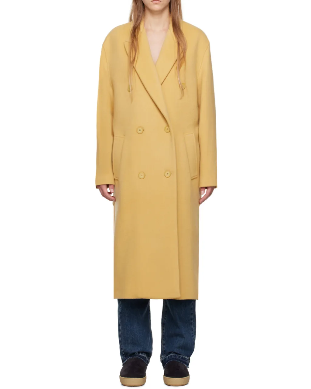 Collared Button-Up Coat