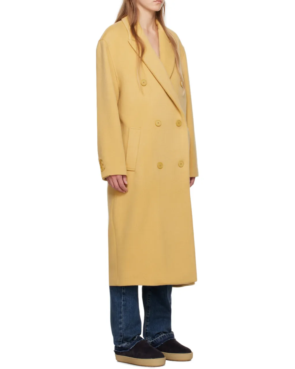 Collared Button-Up Coat