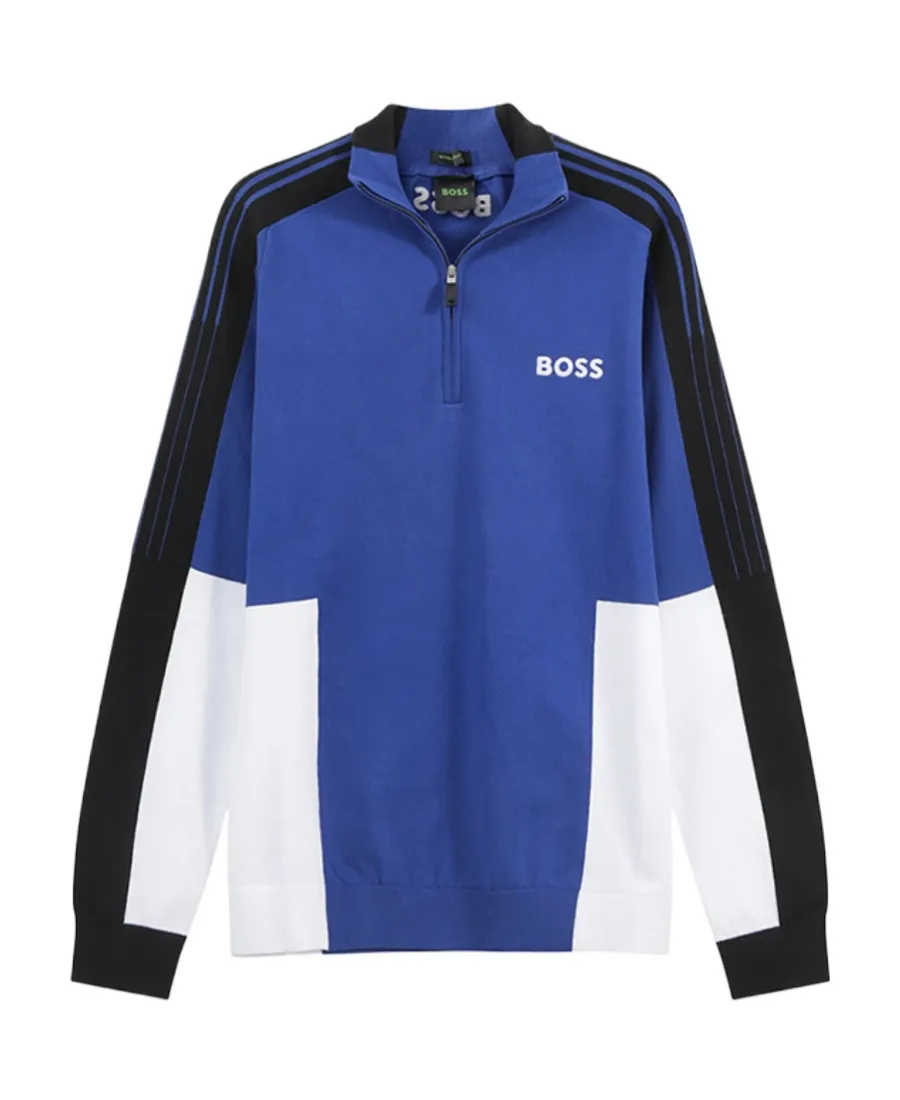 Long-Sleeved Zipper Sweatshirt