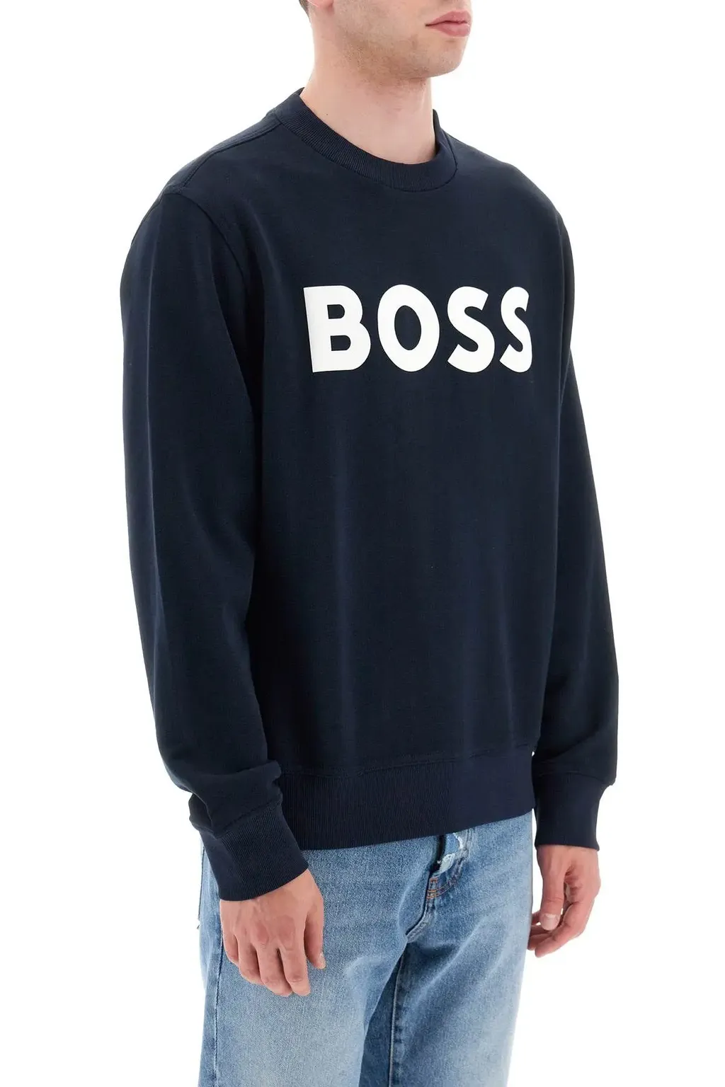 Logo Printed Crewneck Sweatshirt
