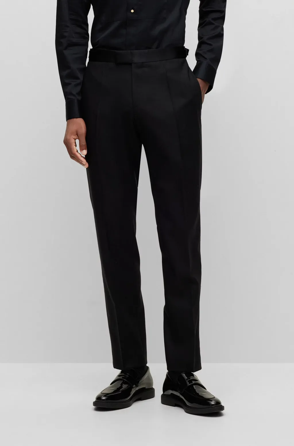 H-Genius Slim-Fit Tailored Trousers