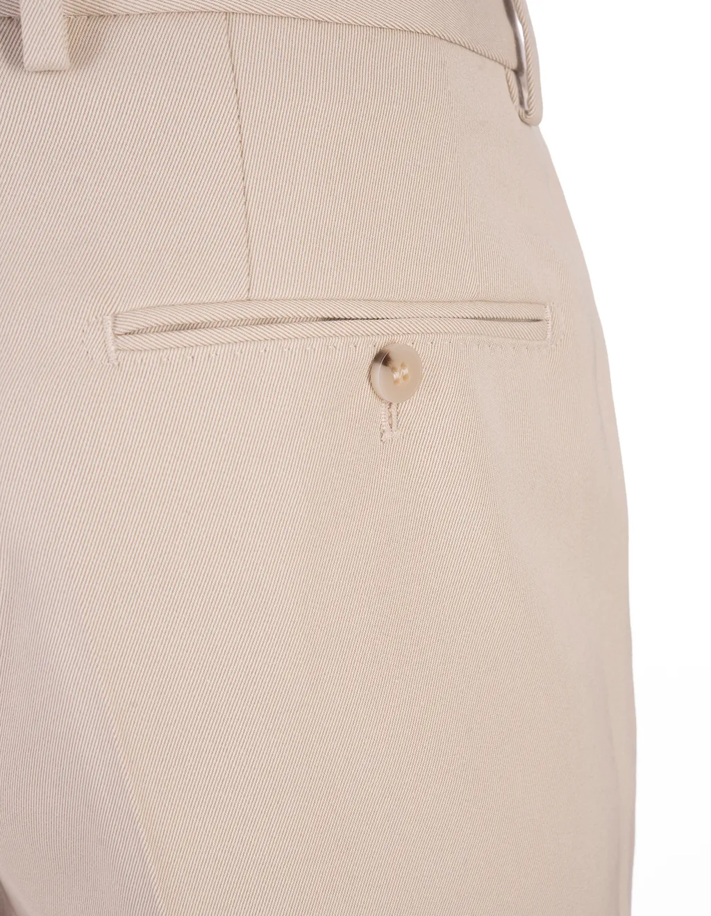 Mid-Rise Straight-Leg Trousers