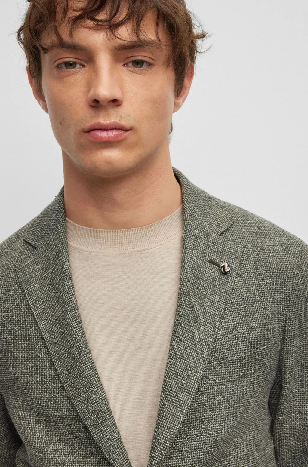 Long-Sleeved Suit Coat