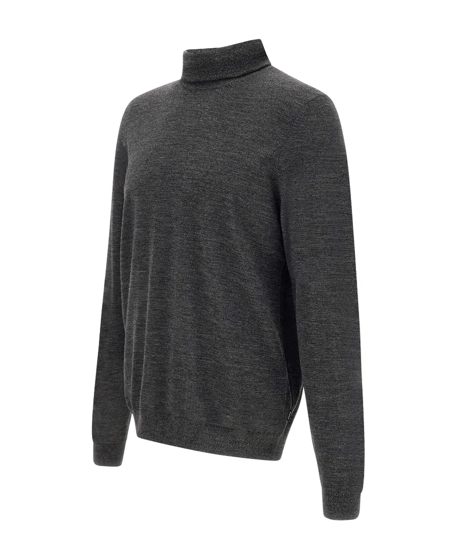Slim-Fit Roll-Neck Jumper