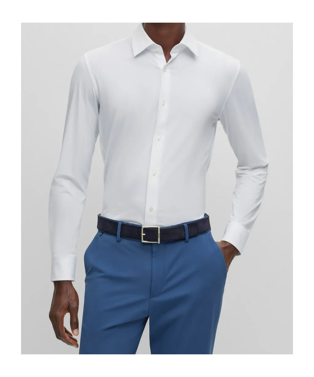 Long Sleeved Stretch Jersey Shirt