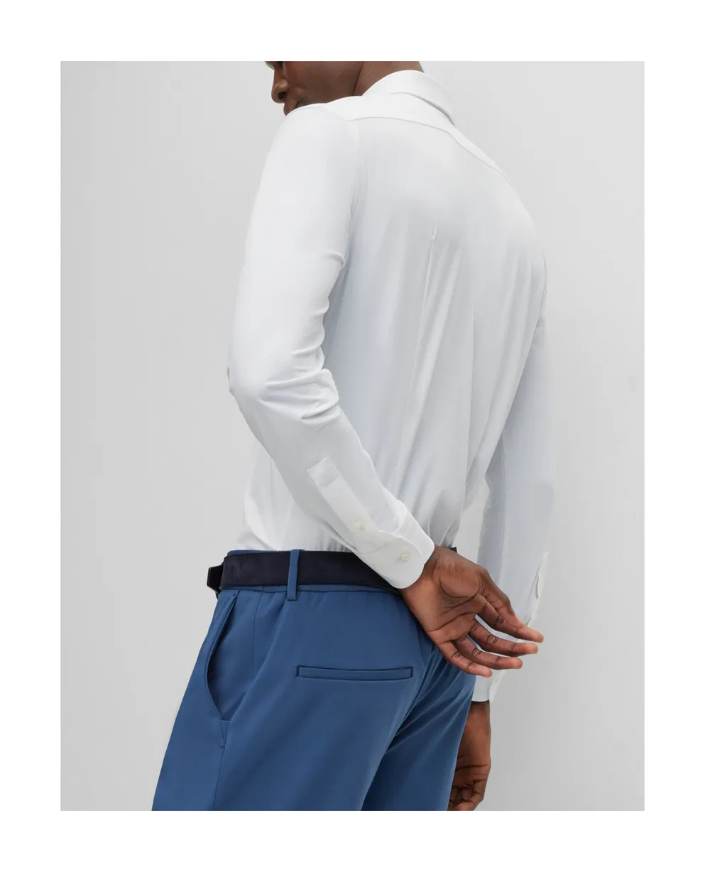 Long Sleeved Stretch Jersey Shirt