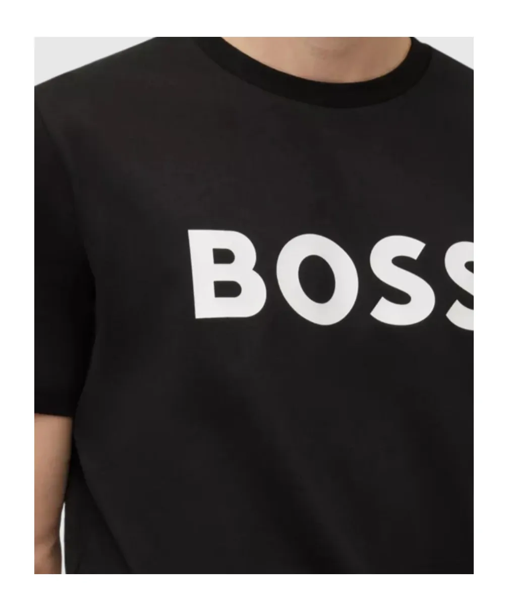 Logo Printed Crewneck T-Shirt