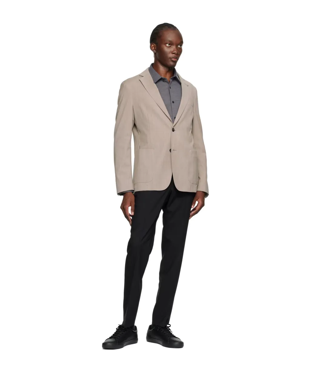 Slim-Fit Long-Sleeved Blazer