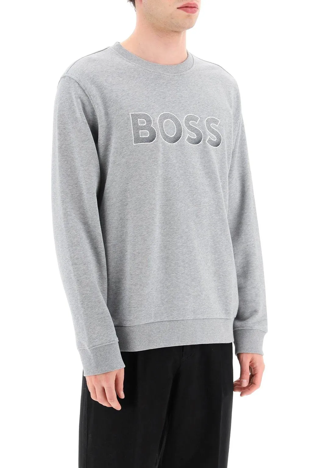 Logo-Print Detail Sweatshirt