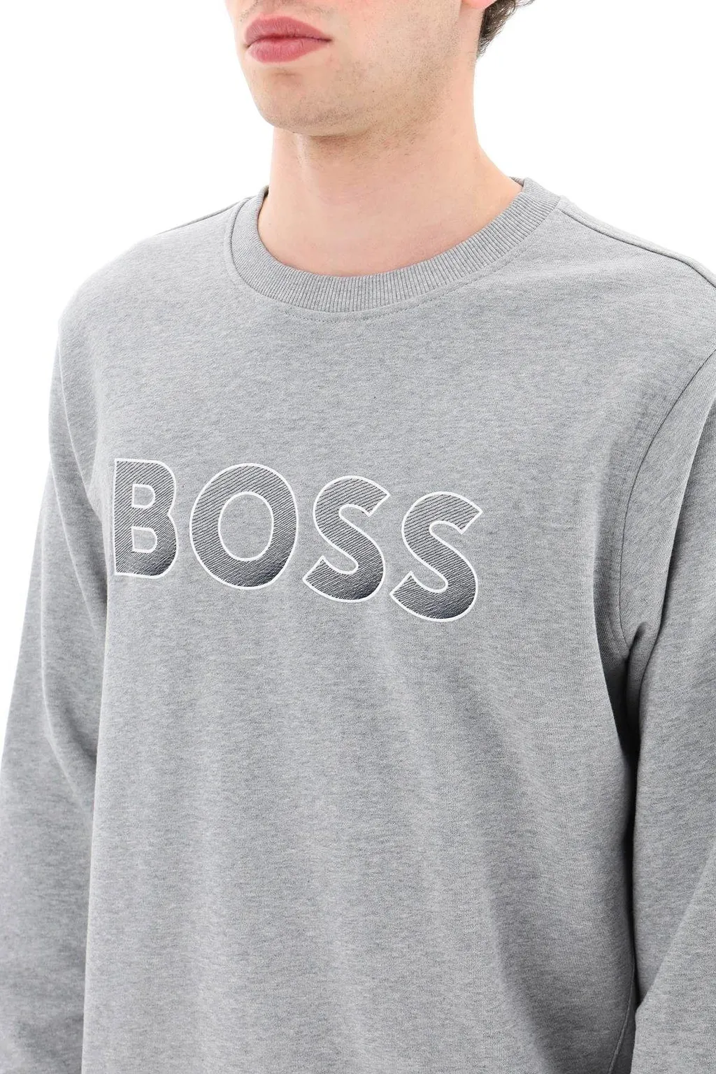Logo-Print Detail Sweatshirt