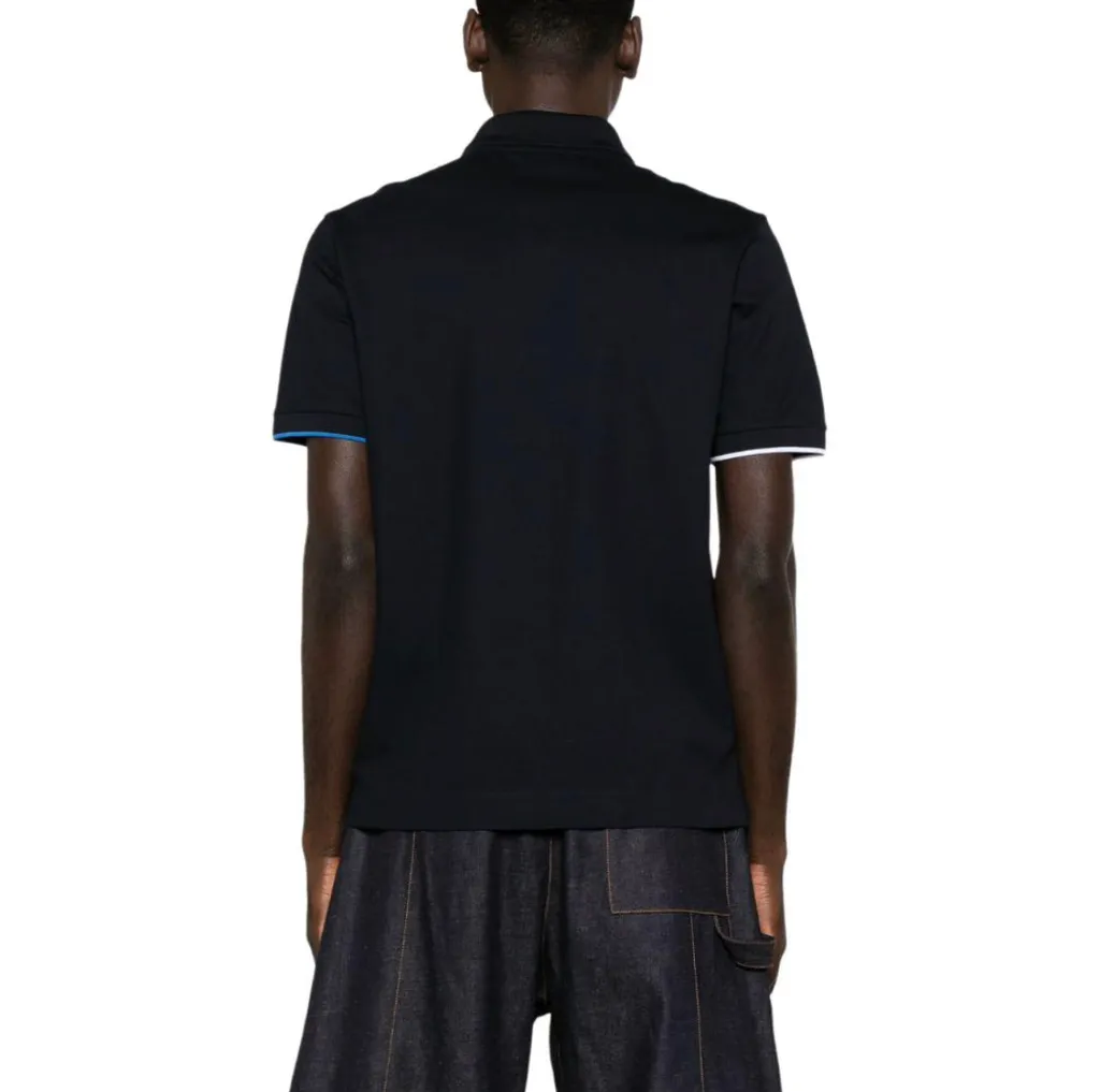 Piqué-Weave Cotton Polo Shirt
