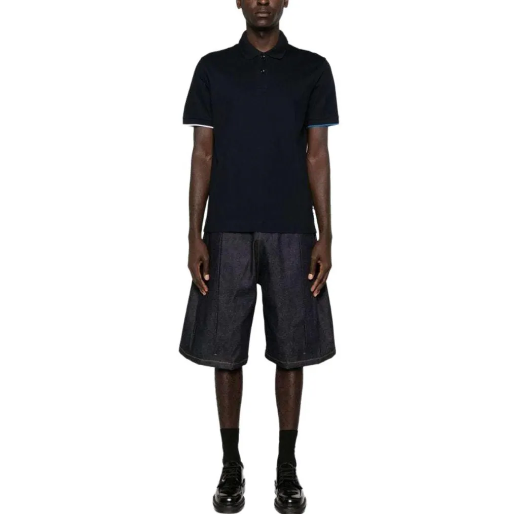 Piqué-Weave Cotton Polo Shirt