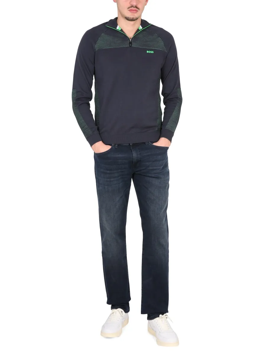 Regular Fit High Neck Pullover