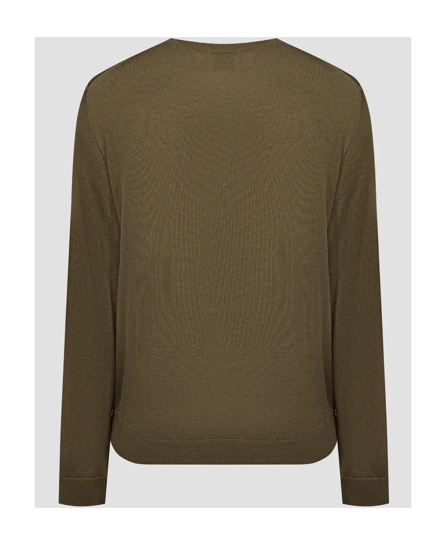 Round Neck Long-Sleeved Sweater