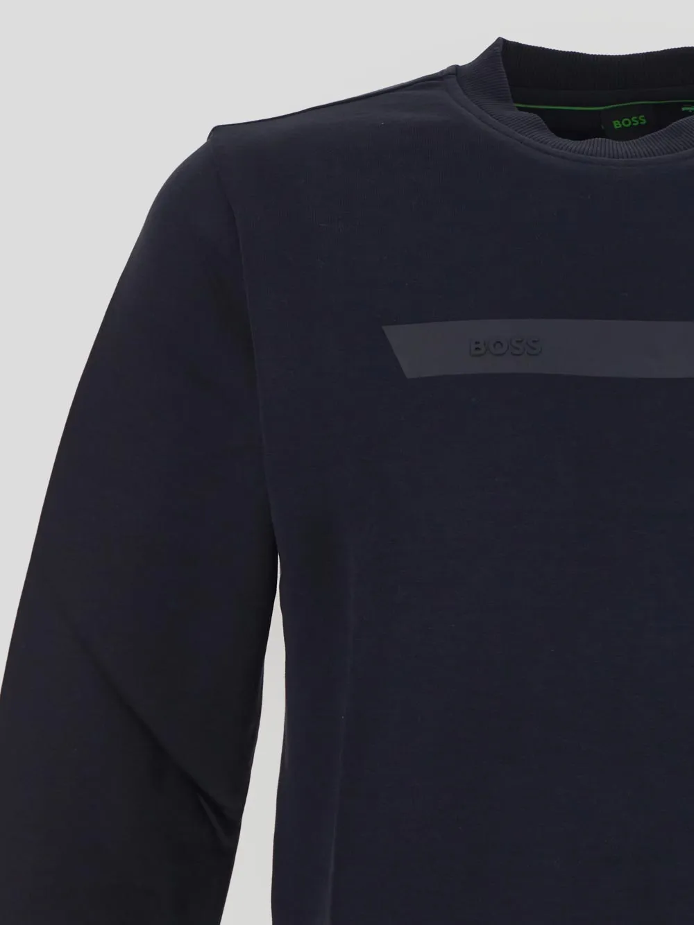 Graphic Logo Striped Sweatshirt