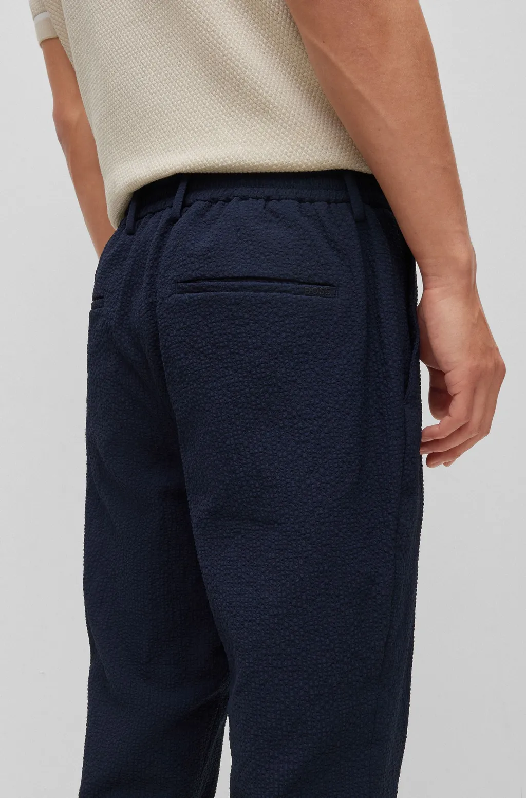 Elastic Casual Trousers