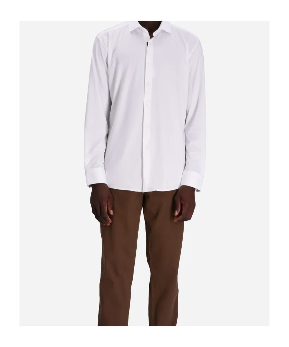 Wingtip Collar Buttoned Shirt