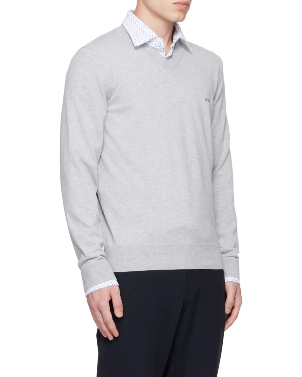 V-Neck Knitted Sweater
