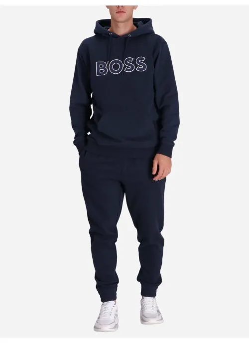 Stripe-Detail Crew-Neck Sweatshirt