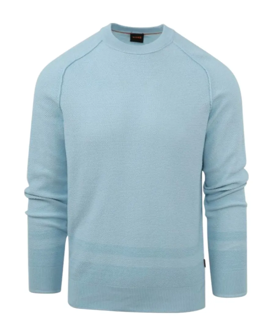 Crew-Neck Cotton Jumper