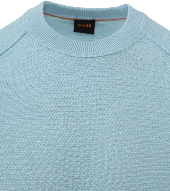 Crew-Neck Cotton Jumper