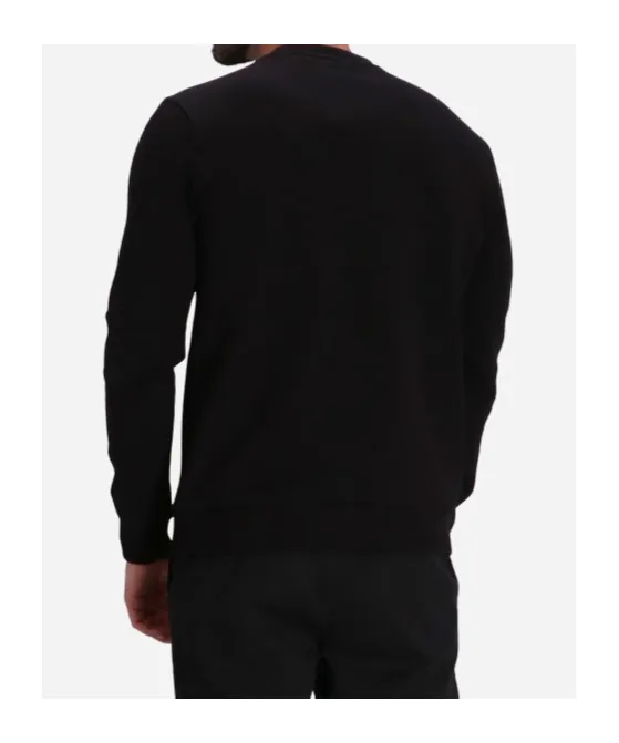Cotton-Blend Sweatshirt With Embroidered Logo