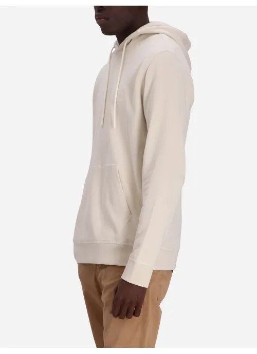 Logo-Patch Long-Sleeve Hoodie