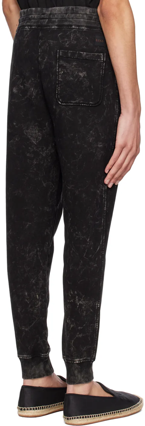 Acid-Wash Track Pants