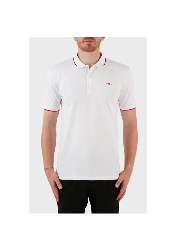 Logo Printed Polo Shirt