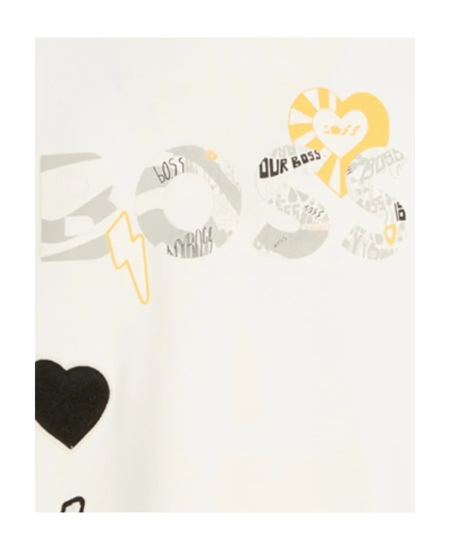 Patch Embellished Crewneck Sweatshirt