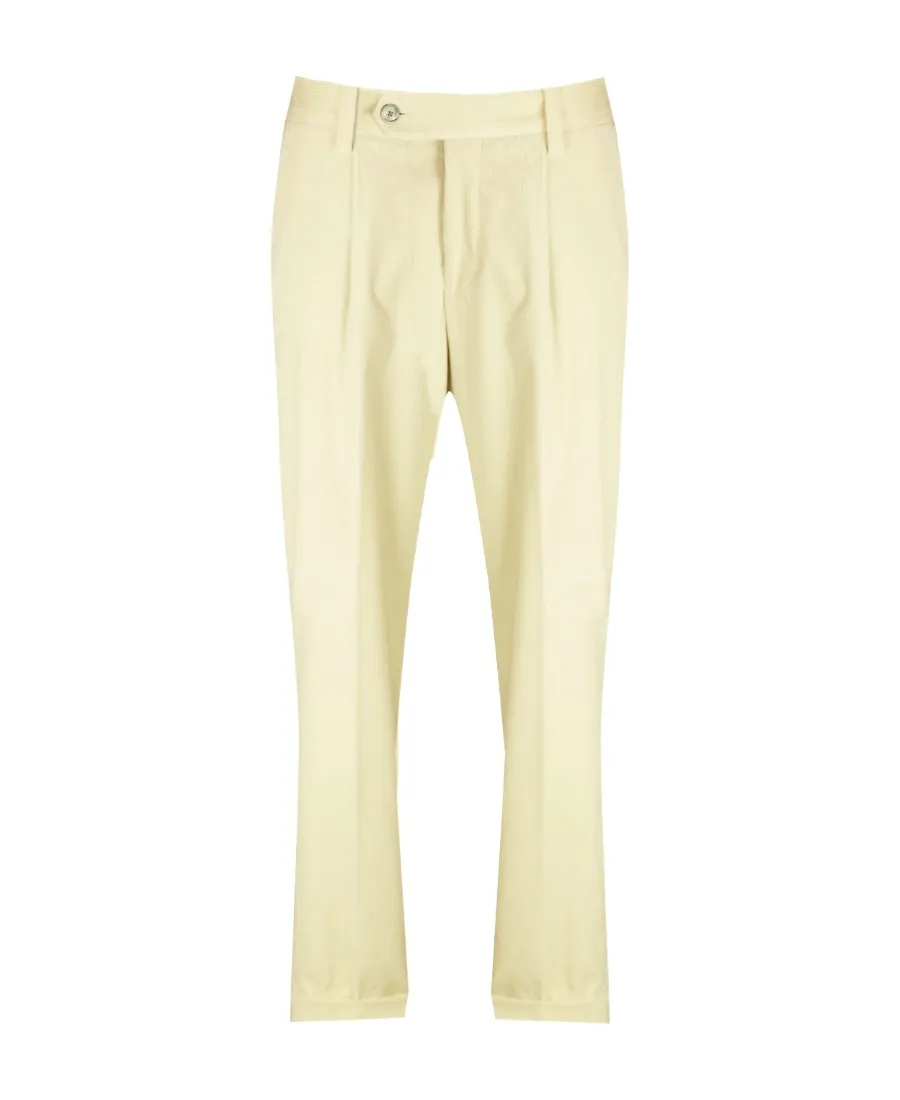 Cropped Corduroy Trousers