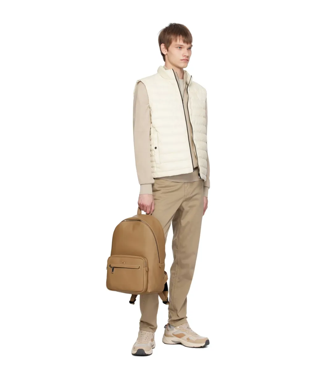 Logo-Print Quilted Gilet