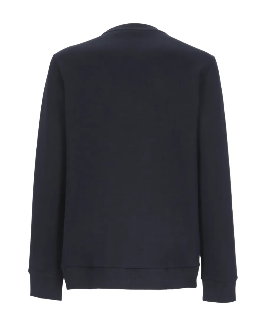 Layered Logo Embroidered Sweatshirt
