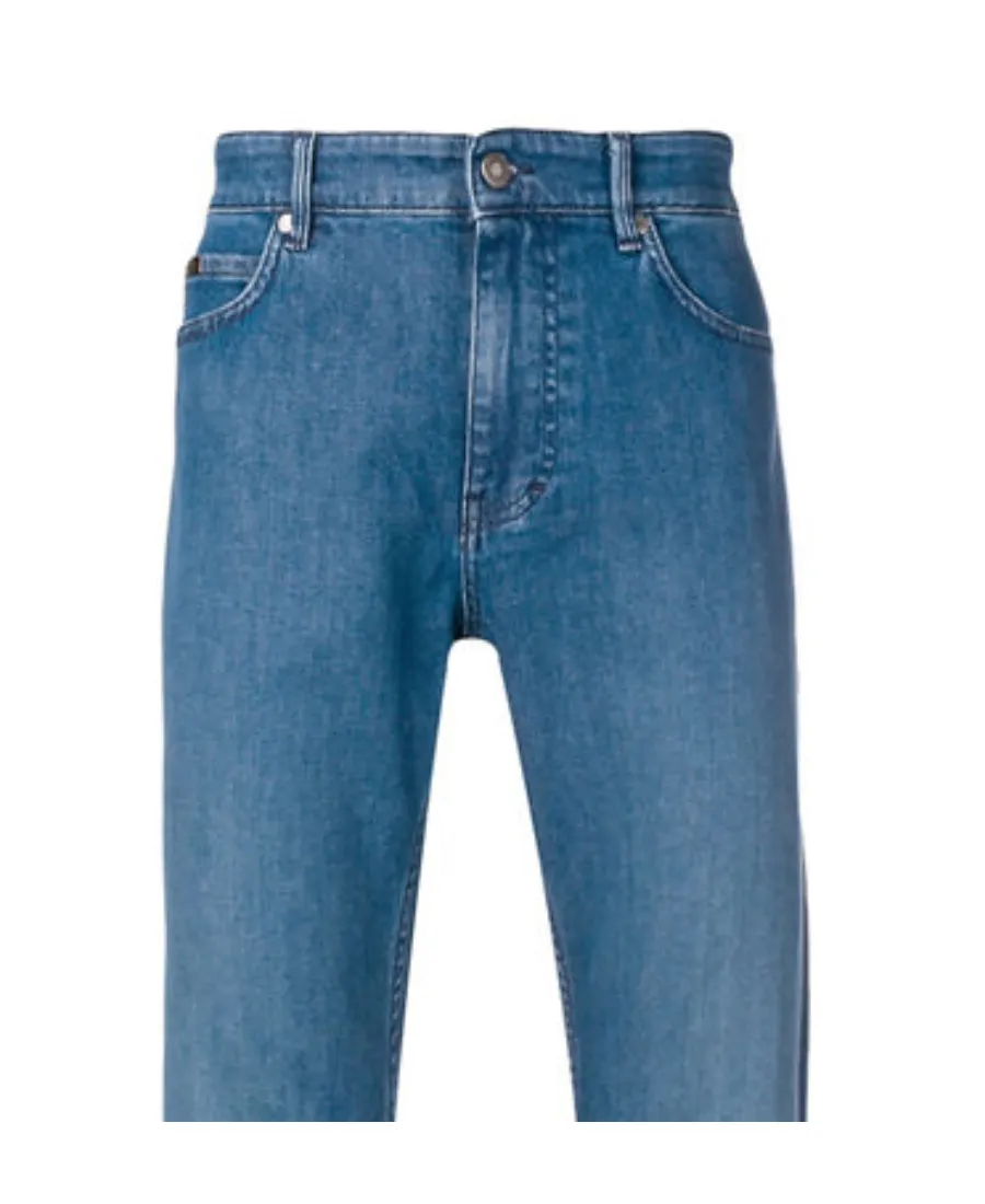 Logo Straight Jeans