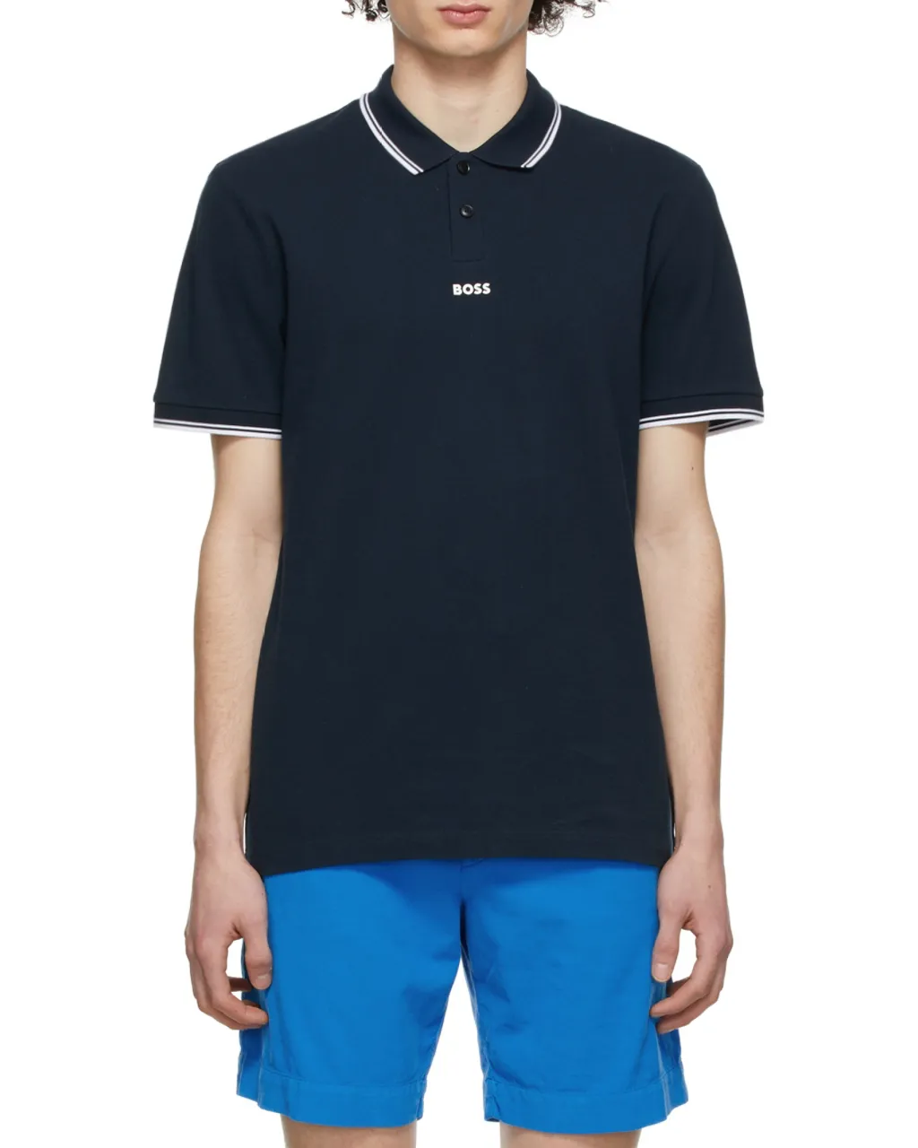 Logo Print Polo Shirt