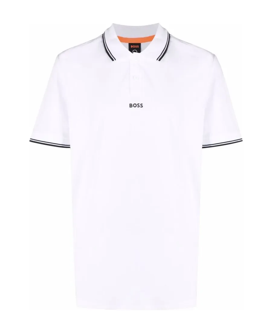 Stripe Detail Polo Shirt