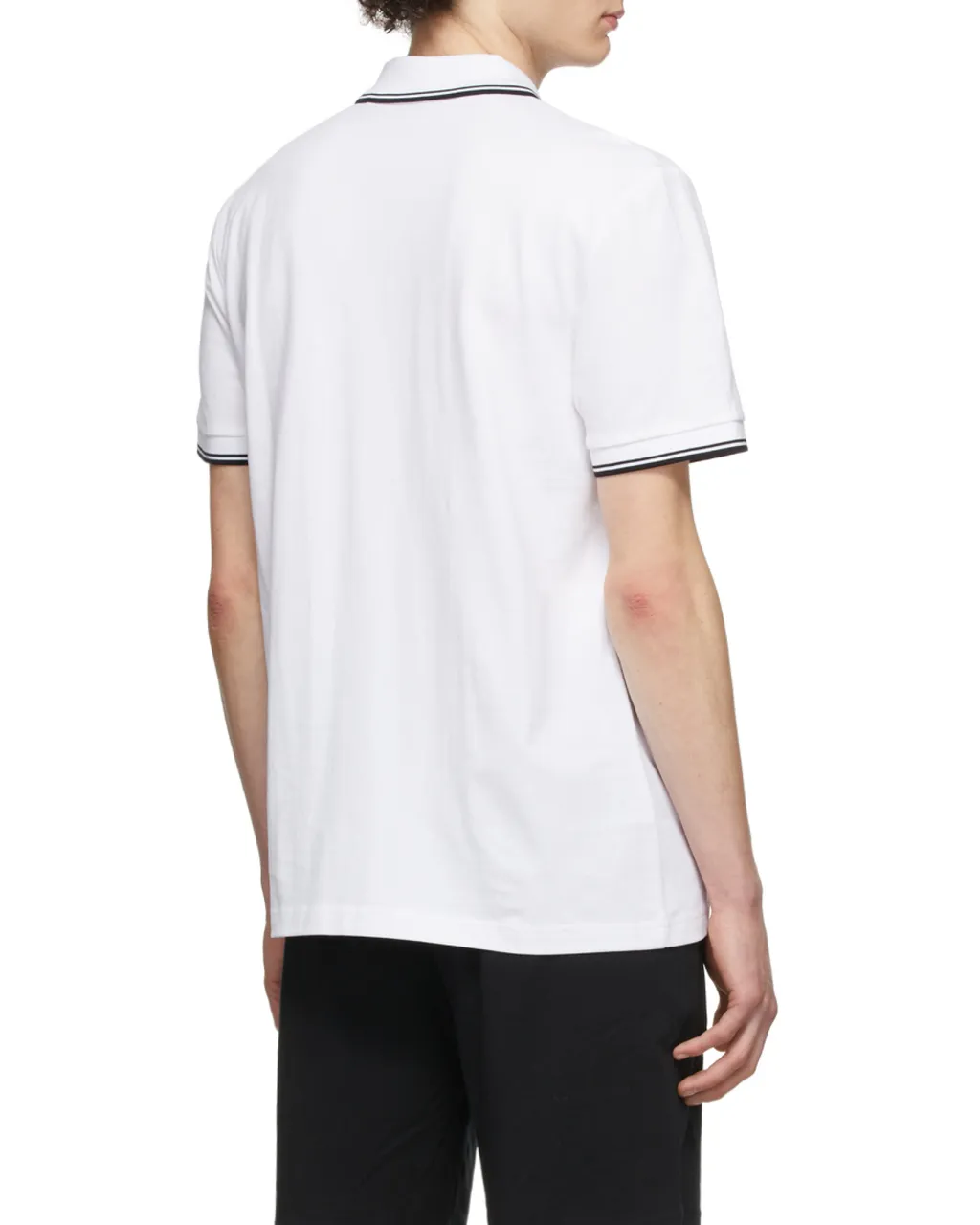 Stripe Detail Polo Shirt