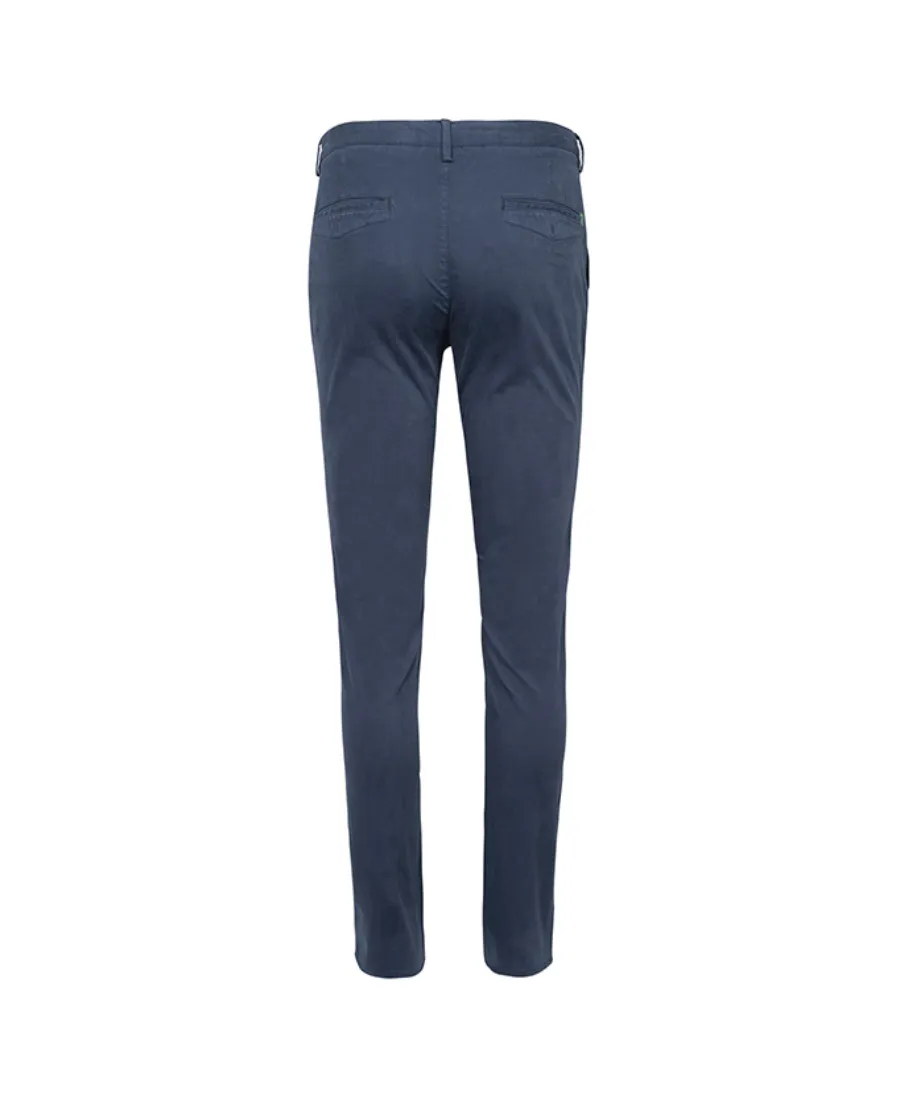 Navy Blue Logo Casual Pants