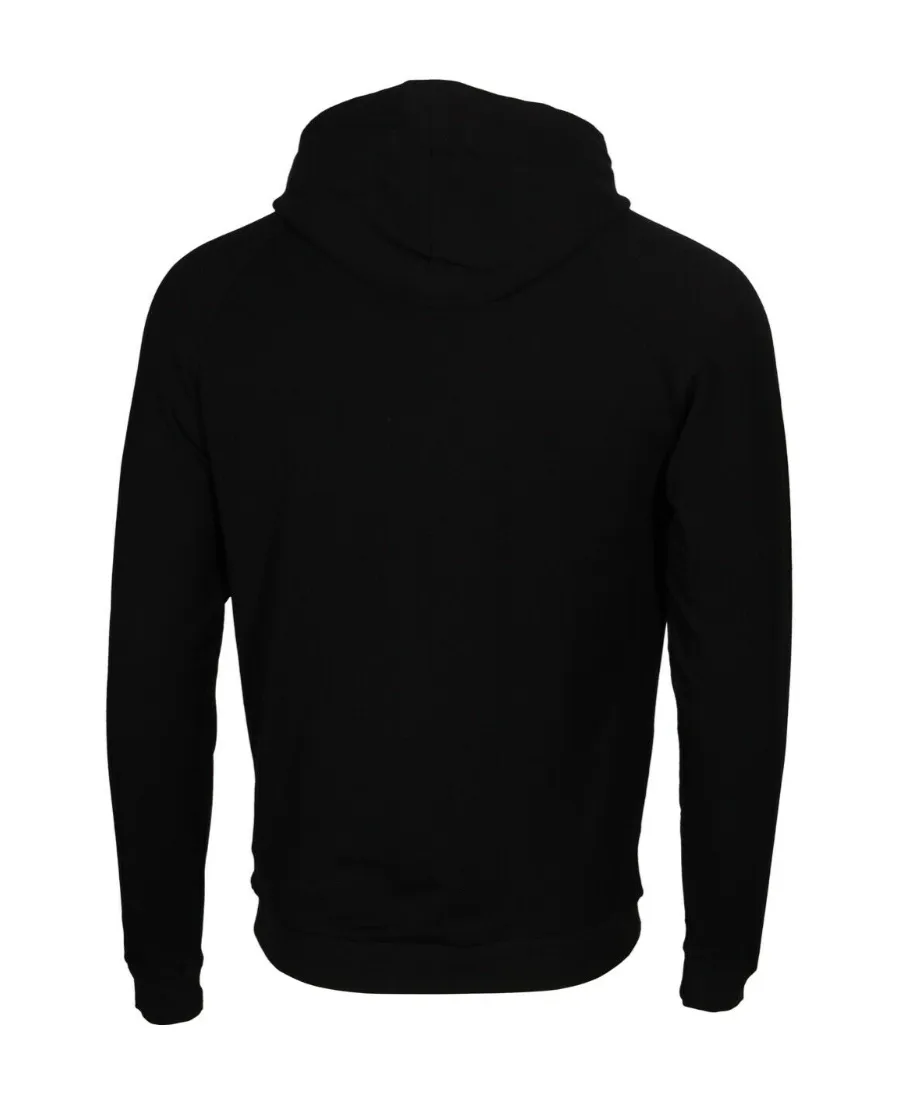 Logo Print Drawstring Hoodie